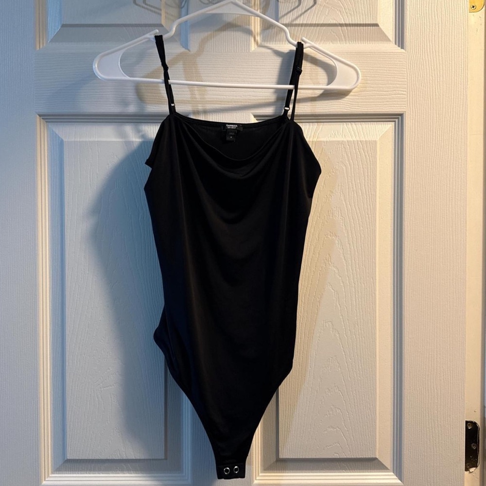 Express Body Contour Black Women's Bodysuit